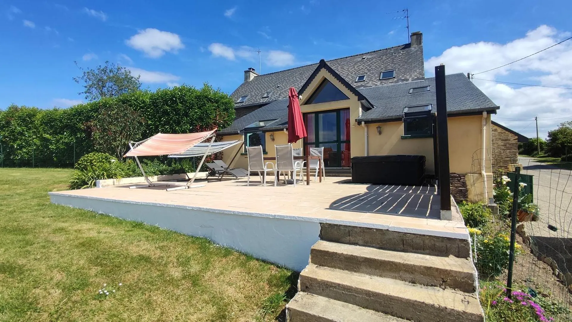 Broceliande Calme Breton, Spa, Wifi, Amazon-Disney Tv, 4 Lits, Freebox Revolution,Draps, Cafe, The Guer Frankrig